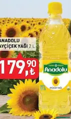 TARIM KREDİ ANADOLU AYÇİÇEK YAĞI 2 L fiyat ve kampanya bilgisi